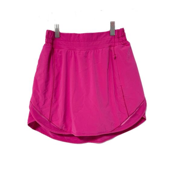Lululemon Hotty Hot High Rise Skort Sonic Pink Size 4 Athletic PickleBall Tennis - Picture 4 of 11
